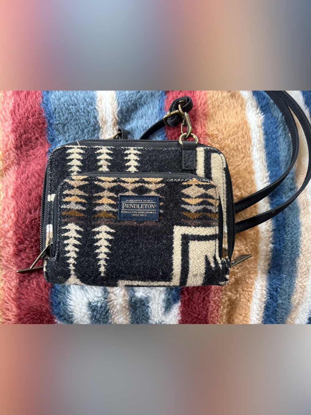 Pendleton Black Harding Small Purse